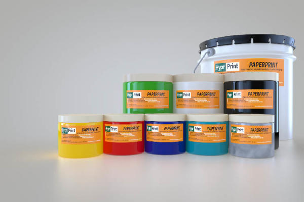 Neue Papier-Siebdruckfarbe mit dem Namen PaperPrint verfügbar - Neue Siebdruckfarbe für Siebdrucke auf Papier und Karton