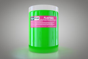 HyprPrint Plastisolfarbe Neon-Gr&uuml;n