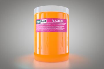 HyprPrint Plastisolfarbe Neon-Orange