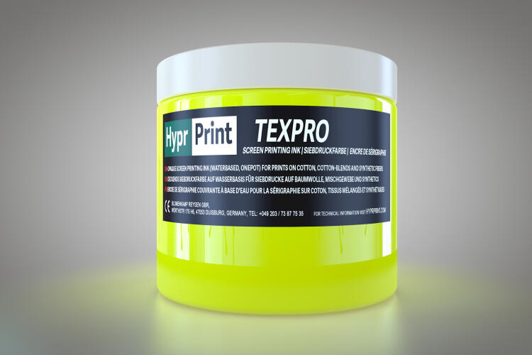 HyprPrint TEXPRO Neon-Gelb