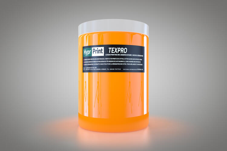 HyprPrint TEXPRO Neon-Orange 1 Liter
