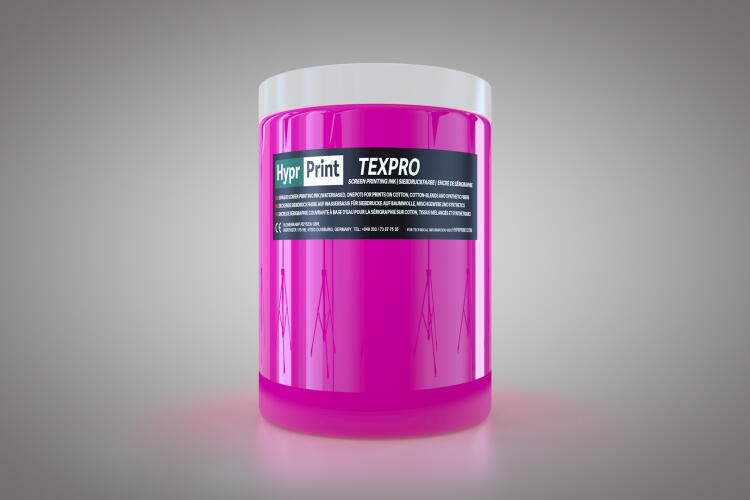 HyprPrint TEXPRO Neon-Pink 1 Liter