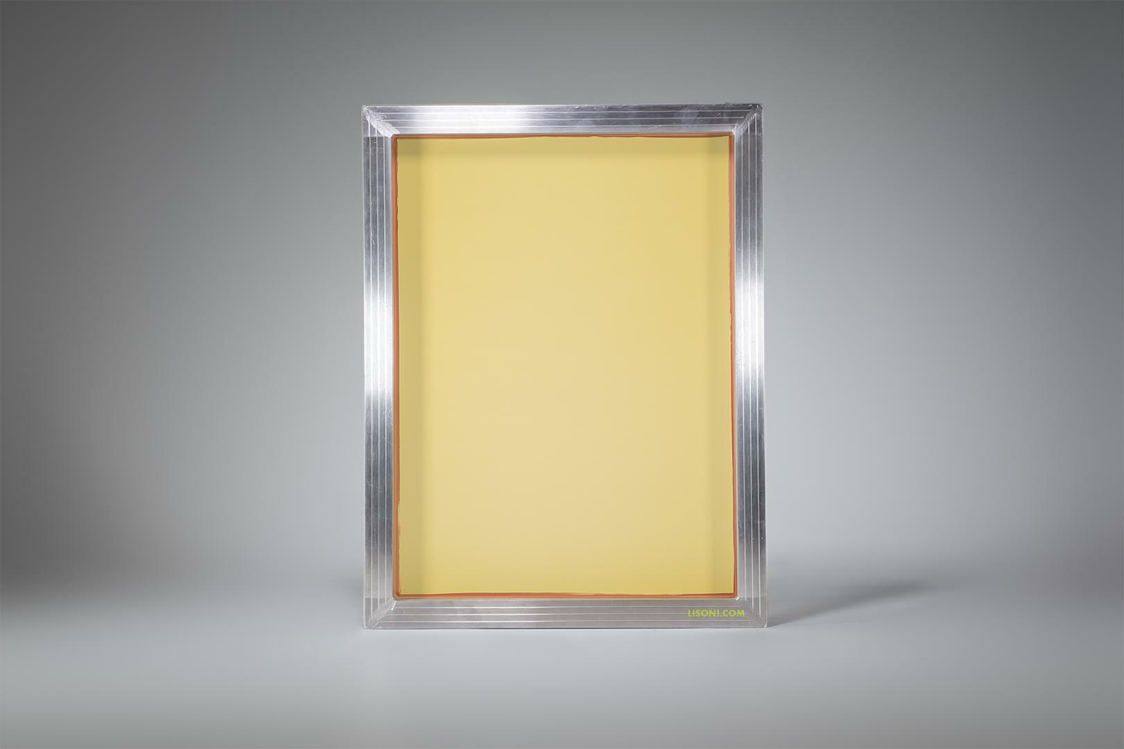 80T Siebdruckgewebe gelb 200 x 126 cmPerfekt für feine Details und Raster 